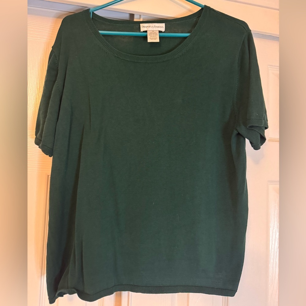 Vintage Drapers & Damon’s Silk Blend Blouse